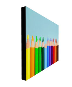 Color Pencils side view