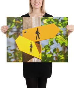 Direction Signs Canvas