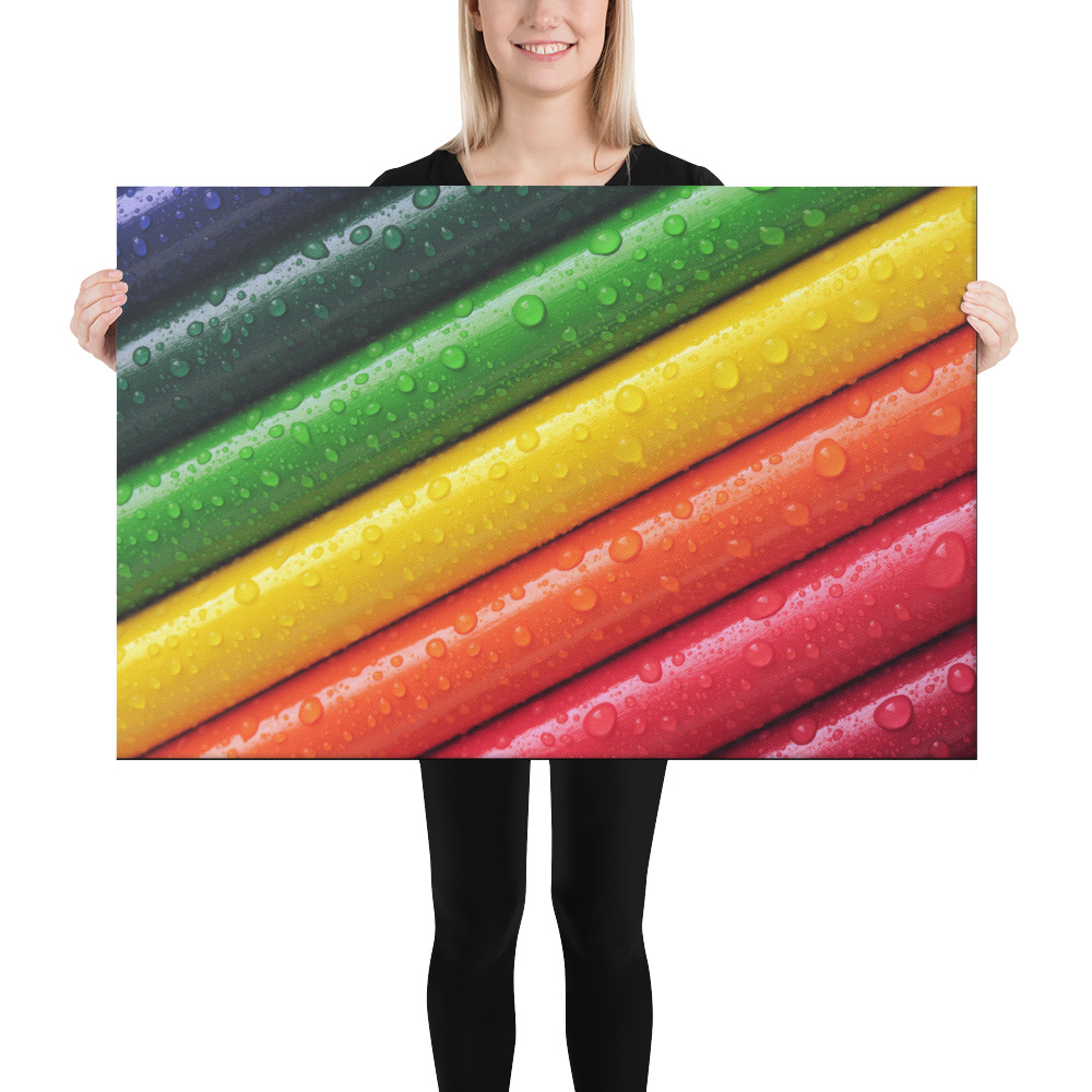 Color Bands Canvas