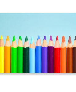 Color Pencils Canvas Front View