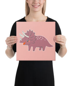 Triceratops Canvas