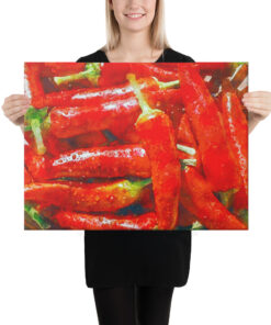 Red Peppers Canvas