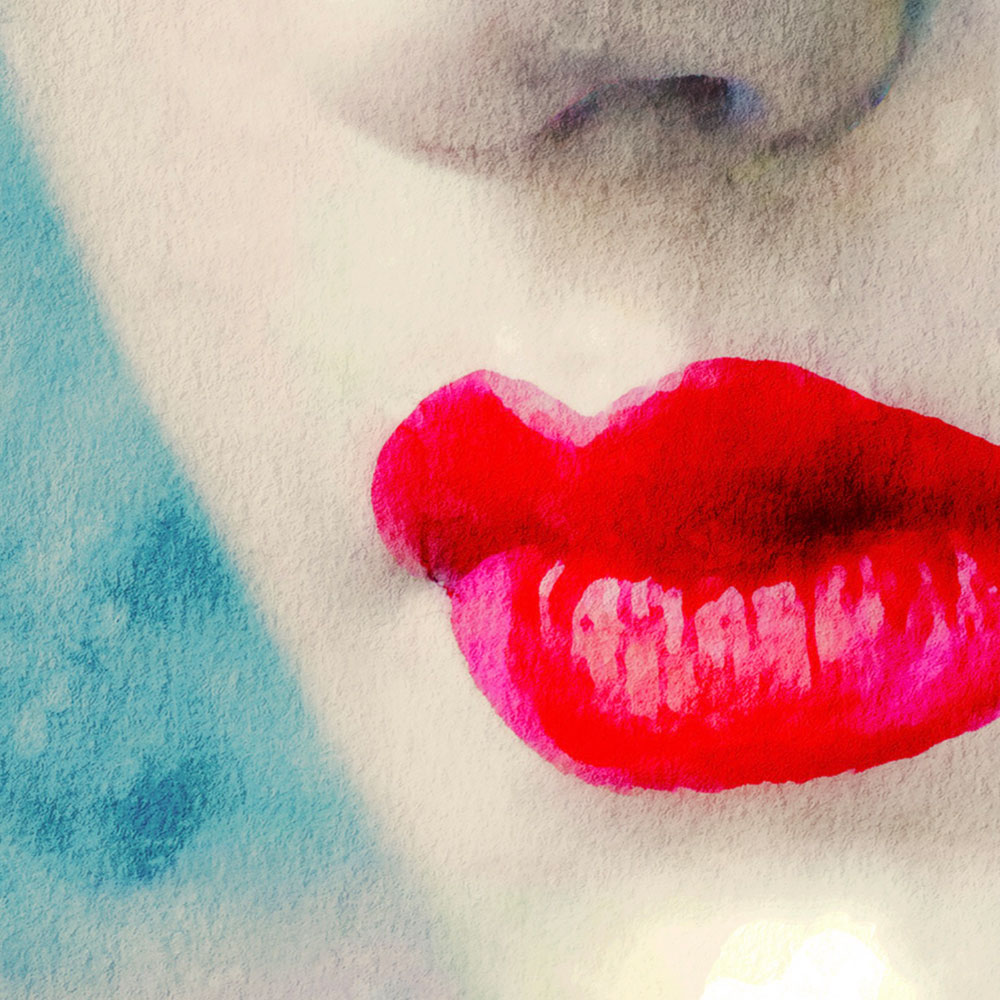 Red Lips Detail View