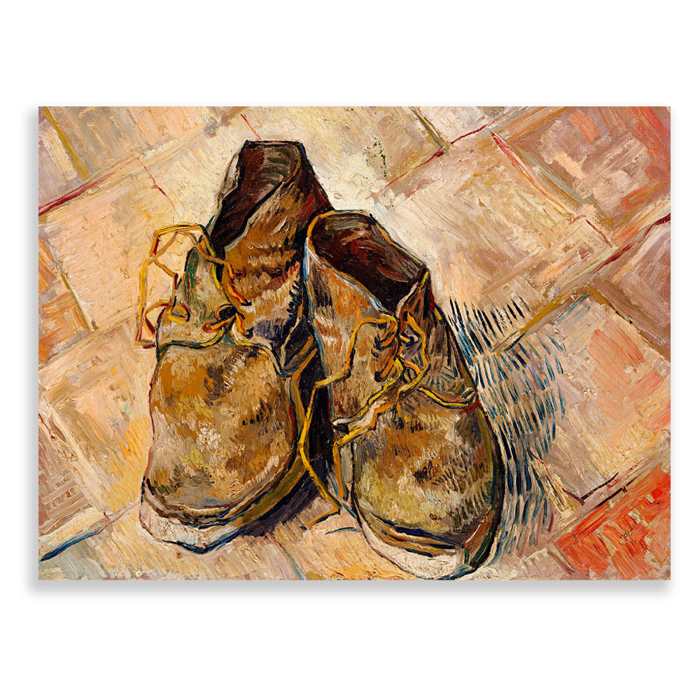 Vincent Van Gogh Shoes Front View